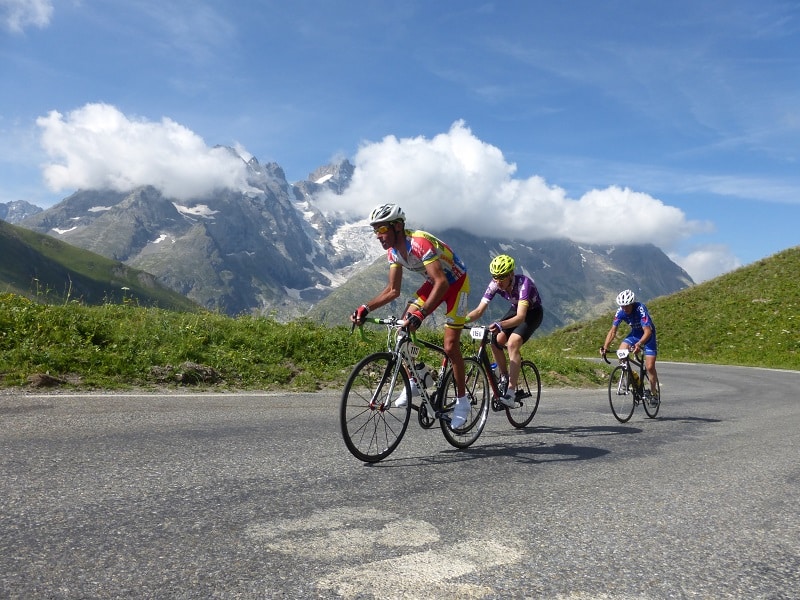 col du lautaret en vélo