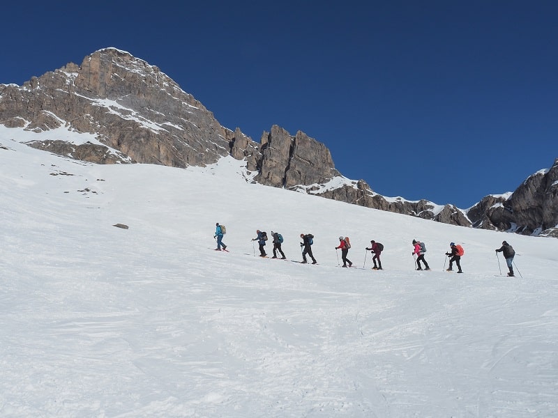 randonnée raquette en oisans