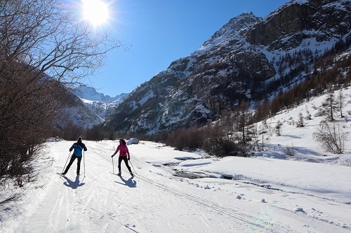 ski de fond à villar d'aréne